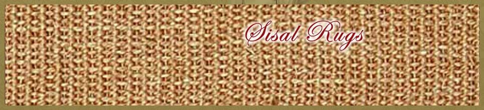 Sisal Rugs banner