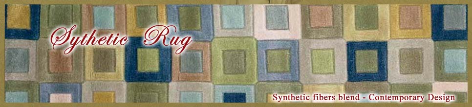 synthetic rugs banner