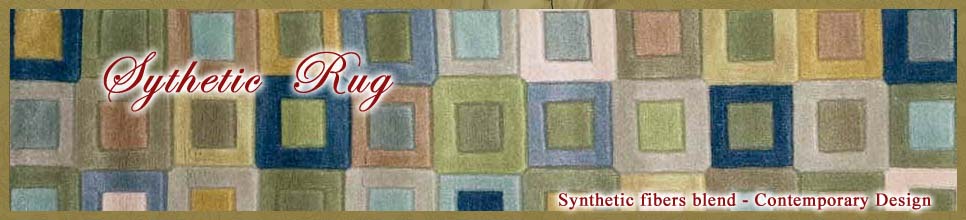 synthetic rugs banner