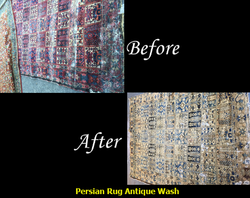 Persian Rug Anique Wash