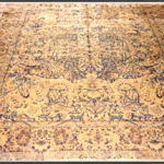 Kerman rugs are woven in the city of Kerman in southeastern Iran and several small towns and villages in the vicinity. The pattern of Kerman rugs is almost always curvilinear with the exception of the famous Kerman pictorials which fall under the pictorial category of pattern. Kerman rugs are woven in a variety of intricate designs from cartoons.