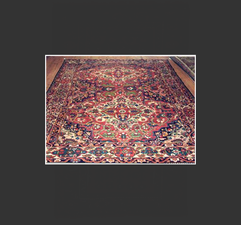 Bakhtiari rugs are mostly woven with the symmetric (Turkish) knot although in Shahr-e-Kurd, the capital city of the Chahar Mahai and Bakhtiari province, weavers use the asymmetric (Persian) knot. Even though Bakhtiari rugs are usually marketed under Bakhitiari, sometimes they may be sold under the specific village name where they are woven such as Chahal SShotur, Saman, or Farah Dumbah. The very fine-knotted Bakhtiari rugs are sometimes referred to as Bibibaffs, which means “woven by a woman” in Persian.